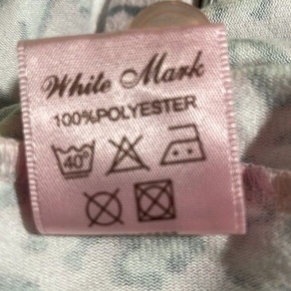 White Mark Pajama Set Pink Cheetah 3X - Picture 11 of 12